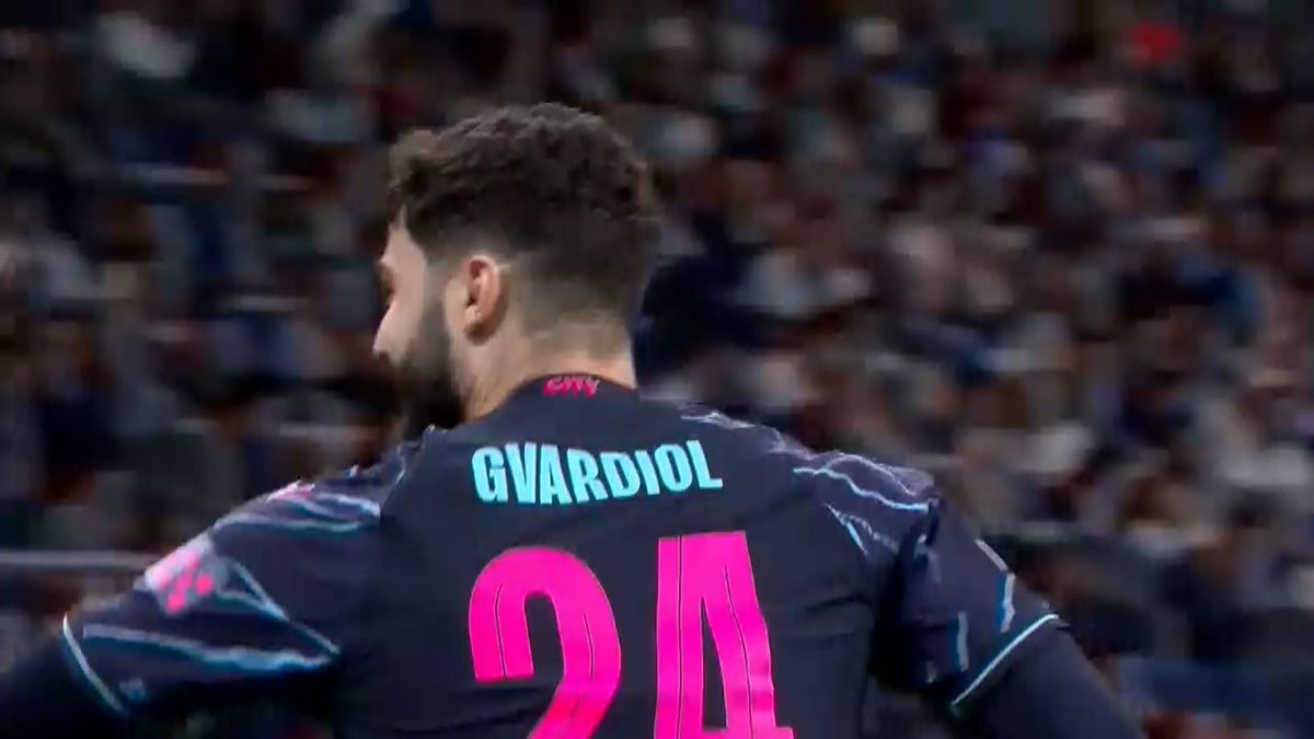 گل سوم منچسترسیتی به رئال مادرید (سوپرگل گواردیول)