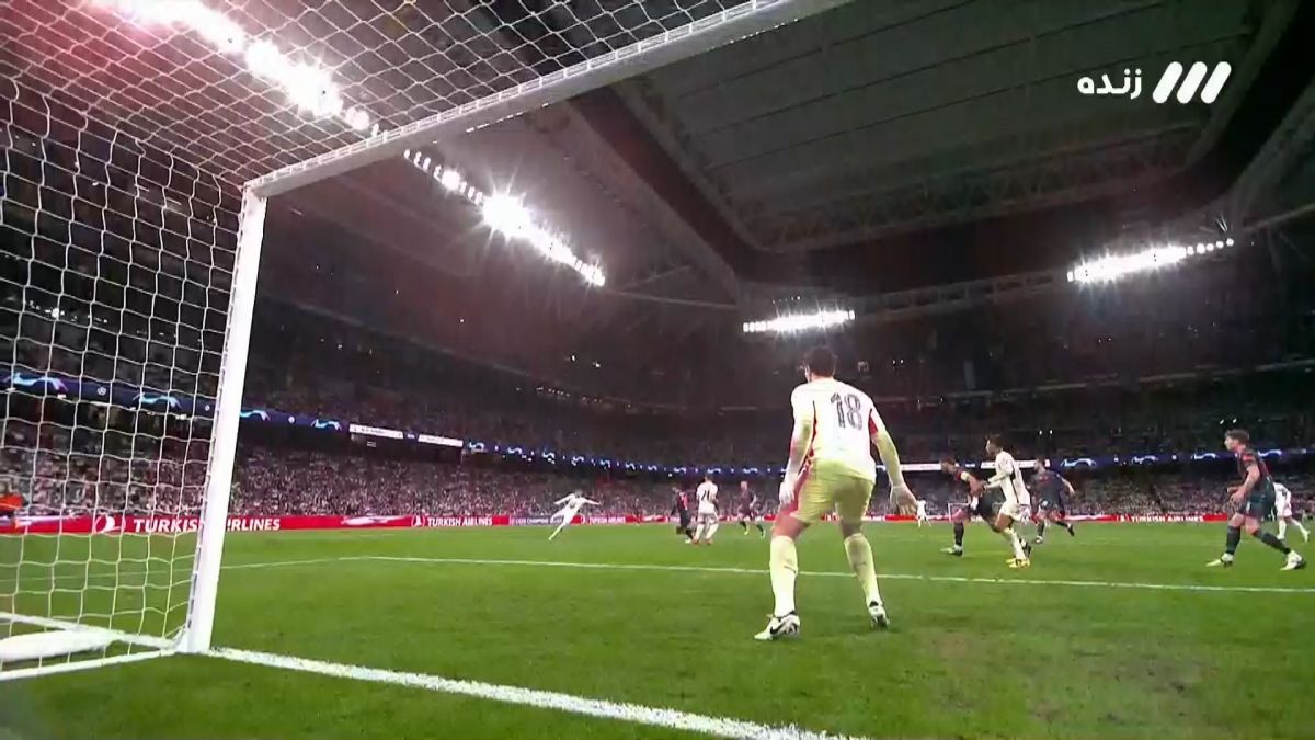 گل سوم رئال مادرید به منچسترسیتی (سوپرگل والورده)