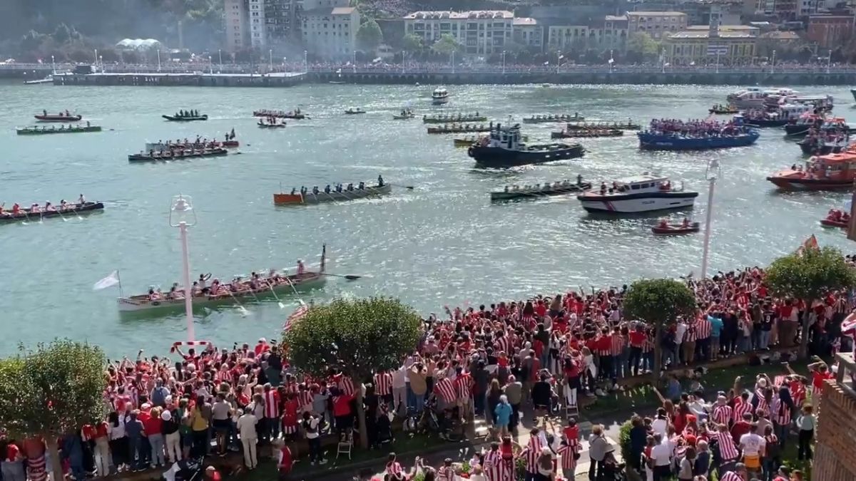 استقبال باشکوه از تیم بیلبائو پس از قهرمانی در جام حذفی اسپانی