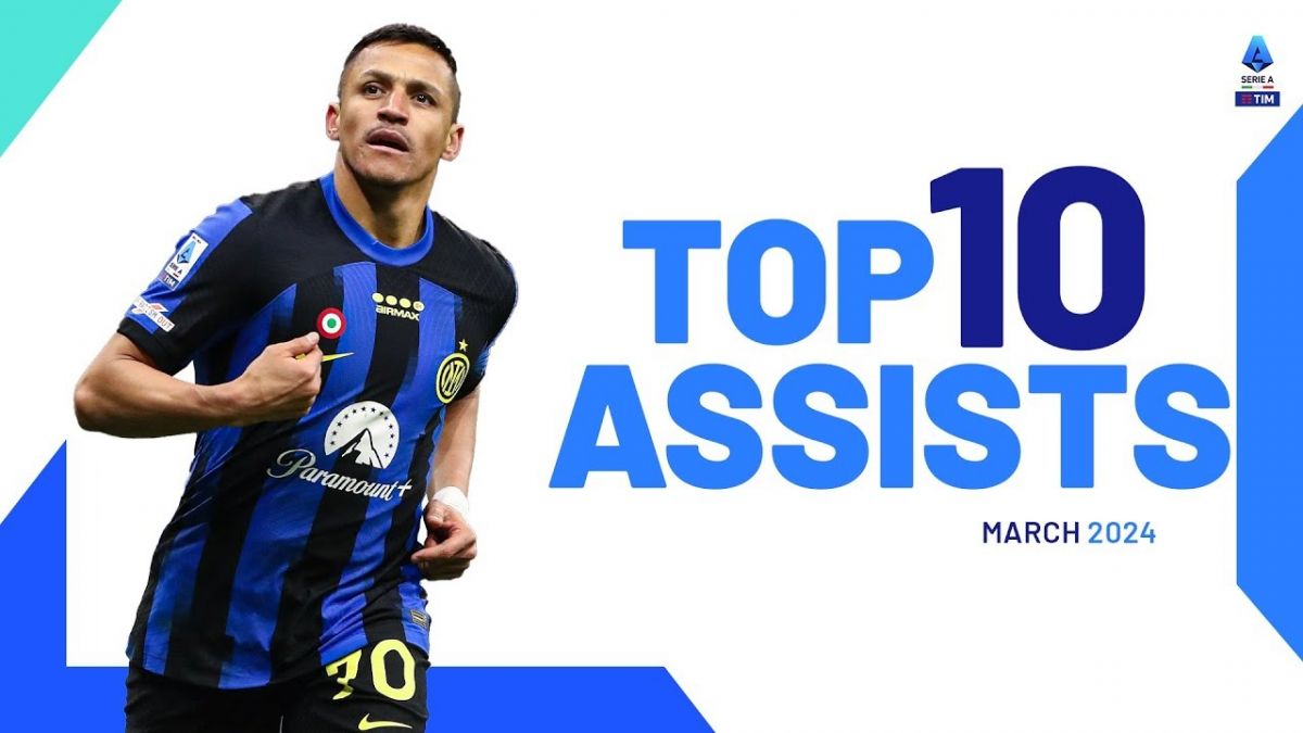 پاس گل های برتر سری آ در ماه مارچ 2024