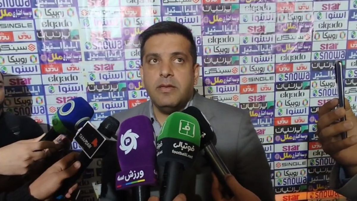 اختصاصی/ صحبت های سیف الله پور قائم مقام نساجی بعد از دیدار مقابل سپاهان