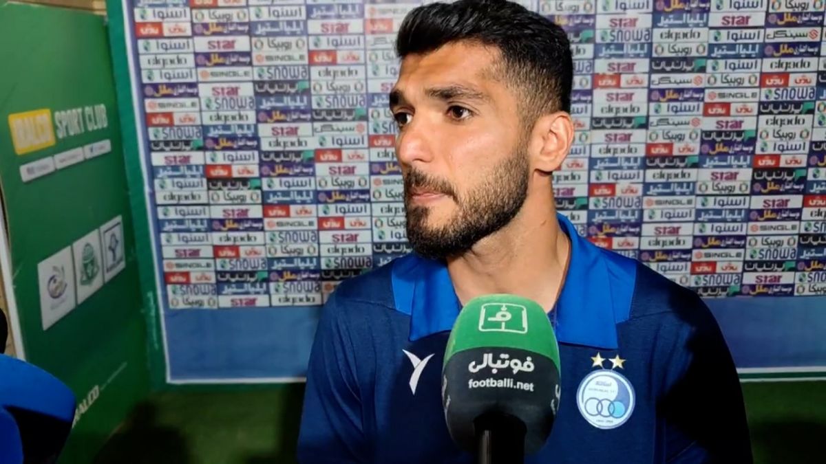 اختصاصی/ صحبت های زبیر نیک نفس پس از بازی آلومینیوم - استقلال