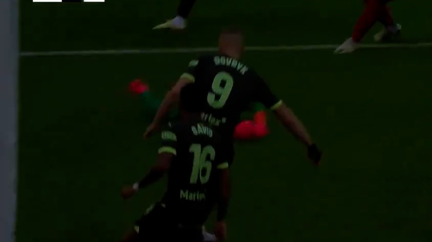 گل اول خیرونا به اتلتیکو مادرید (آرتم دووبیک)