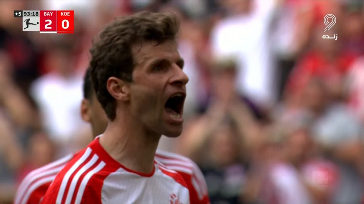 گل دوم بایرن مونیخ به کلن (توماس مولر)