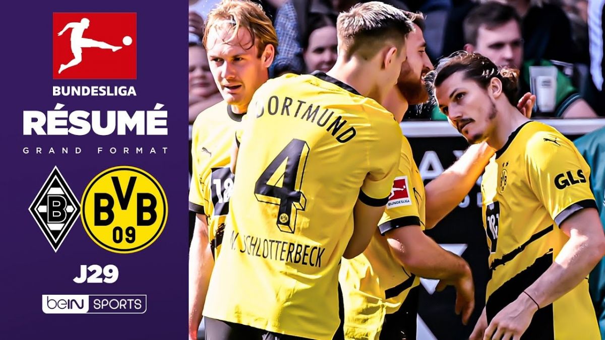 خلاصه بازی مونشن گلادباخ 1-2 دورتموند