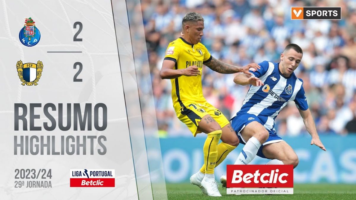 خلاصه بازی پورتو 2-2 فامالیسائو (گلزنی مهدی طارمی)