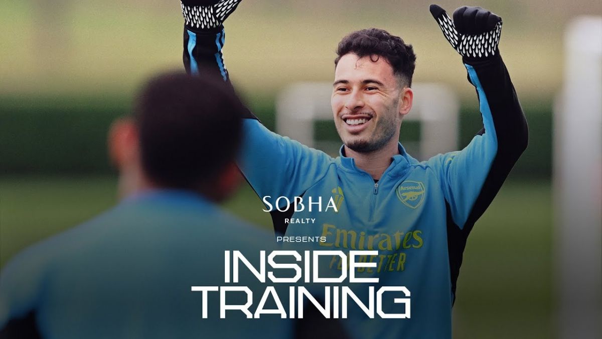 تمرین آرسنال برای تقابل با استون ویلا و بازگشت به صدر جدول لیگ انگلیس