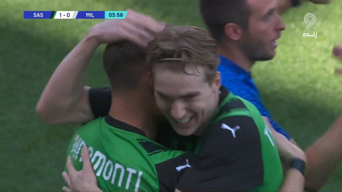 گل اول ساسولو به میلان (پینامونتی)