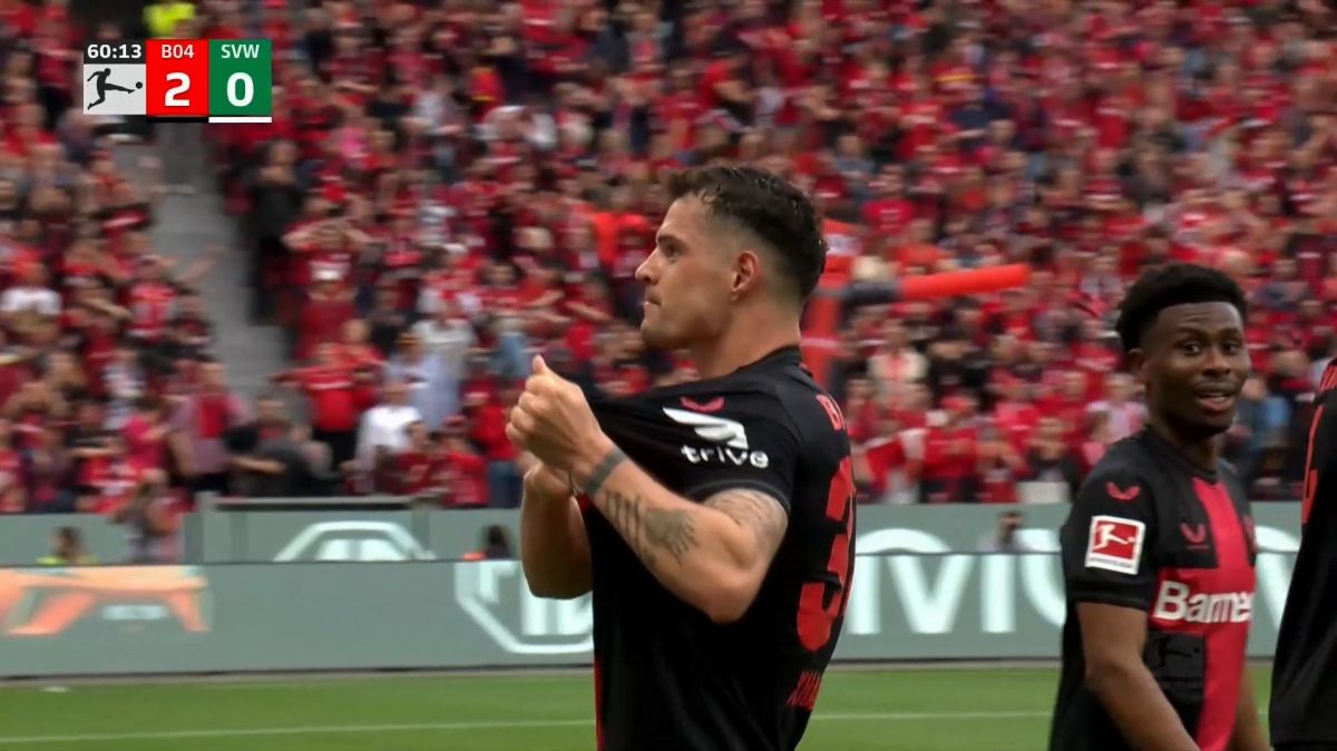 گل دوم بایر لورکوزن به وردربرمن (گل زیبای ژاکا)