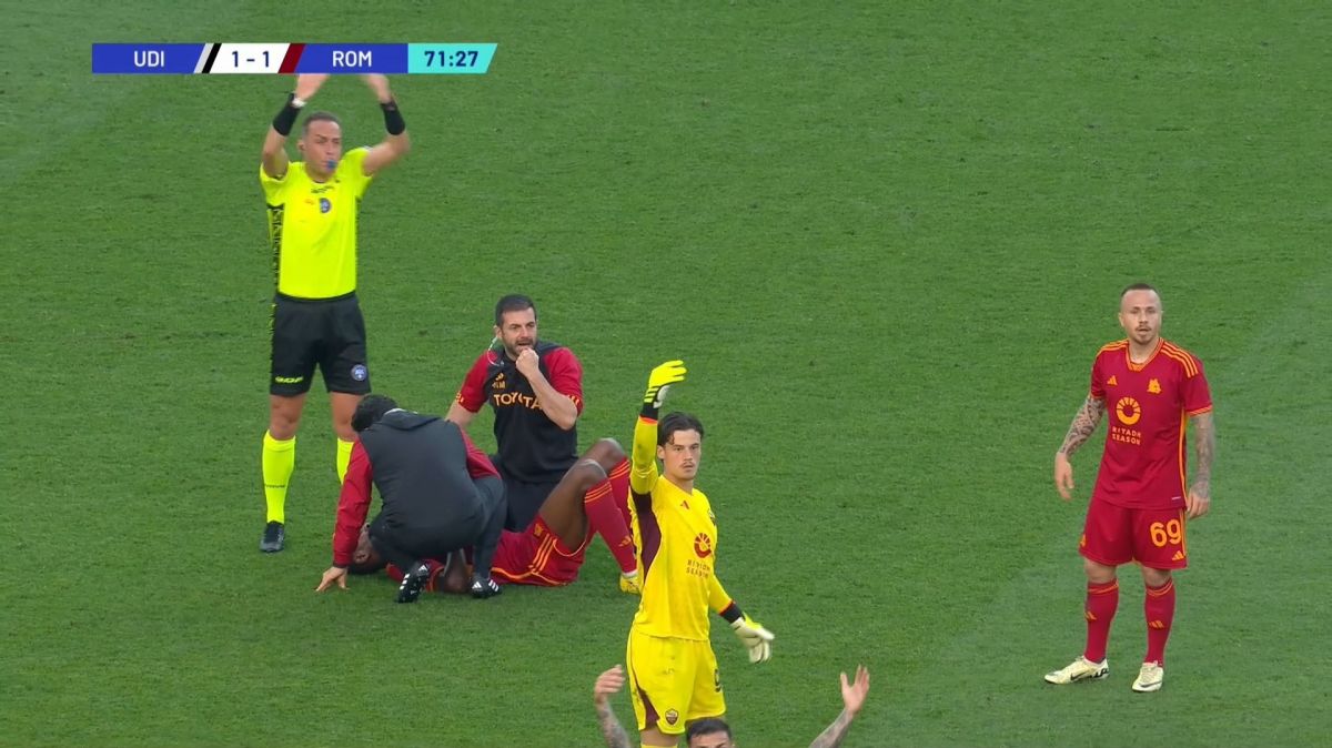 مشکل قلبی ایوان اندیکا و ناتمام ماندن بازی رم و اودینزه