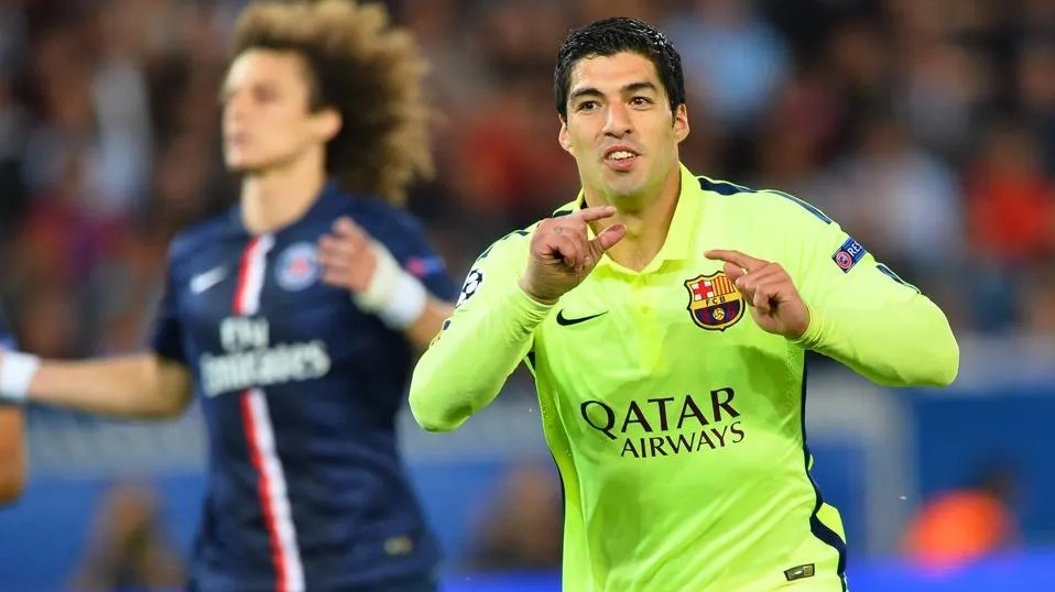 در چنین روزی/ دبل سوارز مقابل پاری سن ژرمن با دو لایی به داوید لوییز (سال 2015)