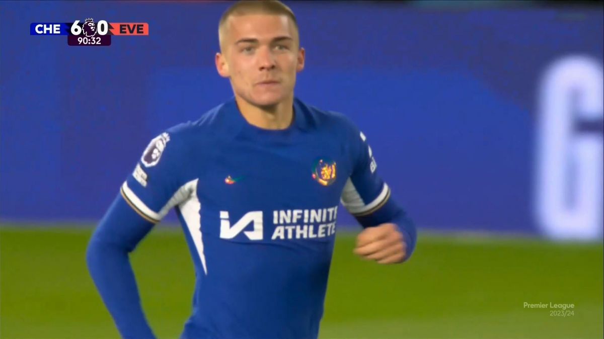 گل ششم چلسی به اورتون (آلفی گیلکریست)