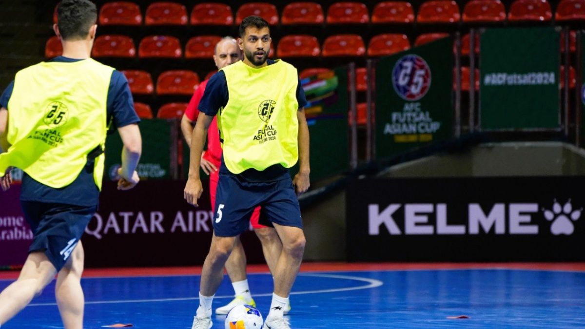 تمرین تیم ملی فوتسال در تایلند پیش از آغاز فوتسال قهرمانی آسیا 2024