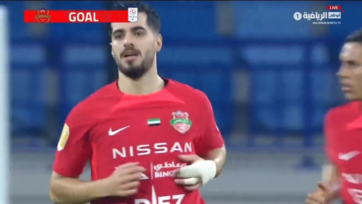 گل اول شباب الاهلی به النصر (شوت زیبای سعید عزت اللهی)