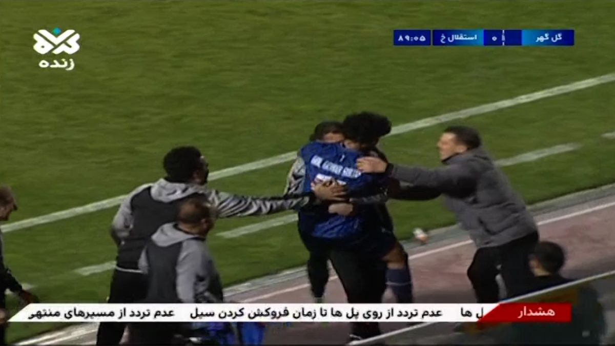 گل دوم گل گهر به استقلال خوزستان (قائم اسلامی خواه)