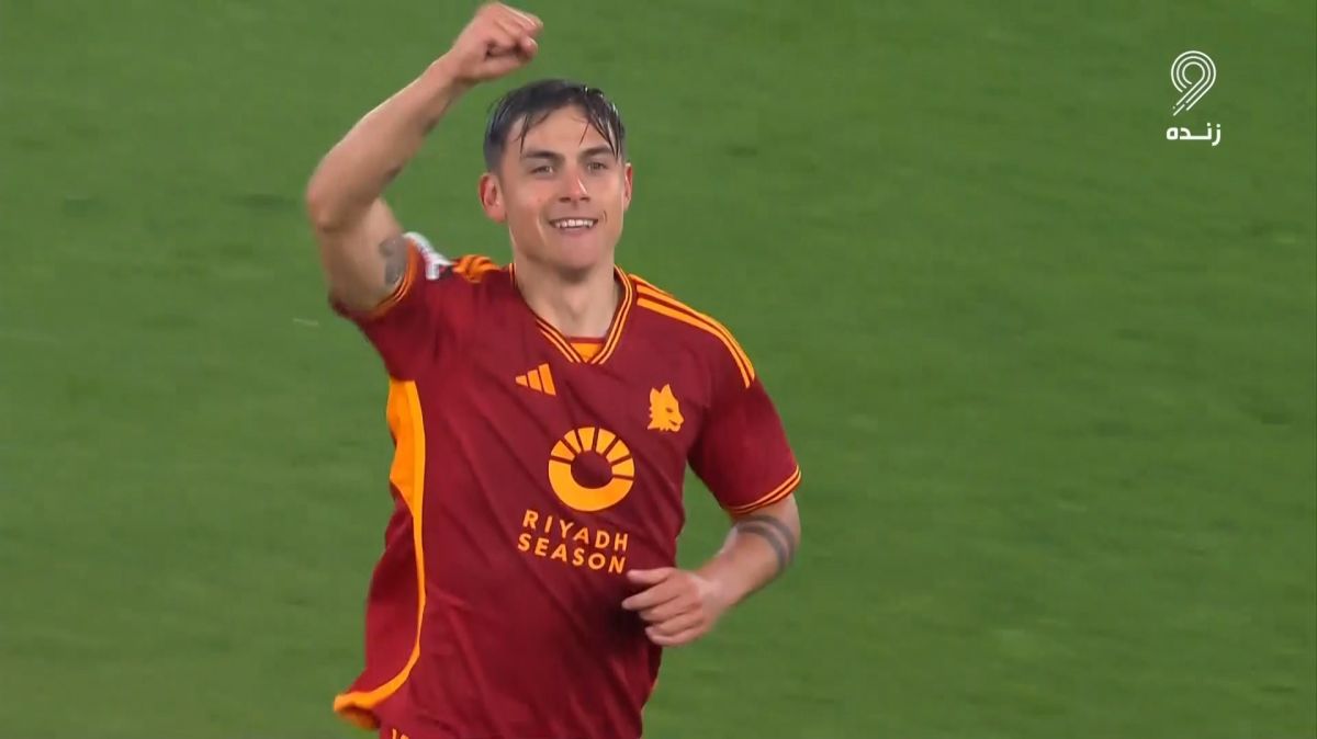 گل دوم رم به میلان (گل زیبای دیبالا)