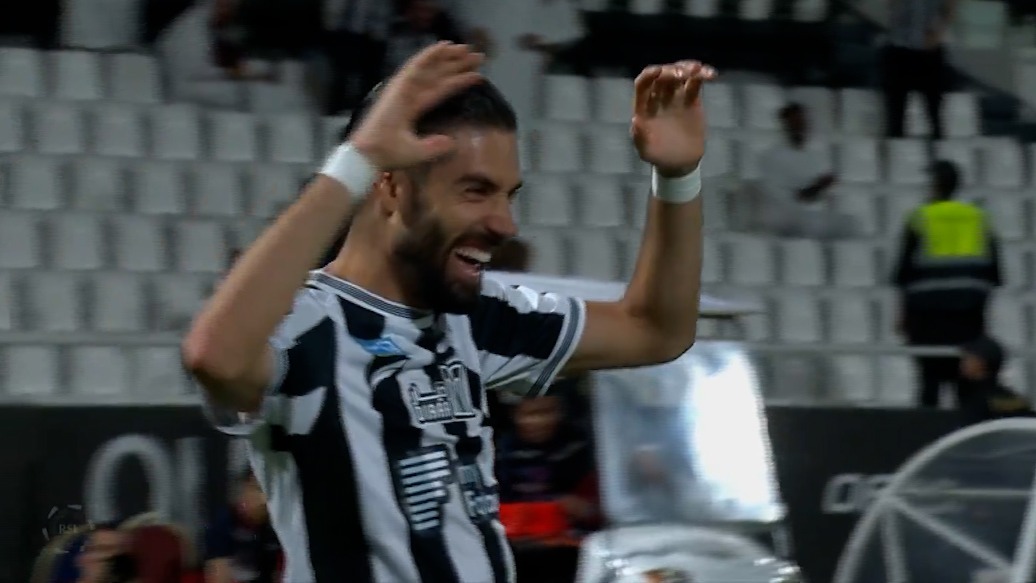 دبل یانیک کاراسکو در بازی الشباب عربستان - ابها