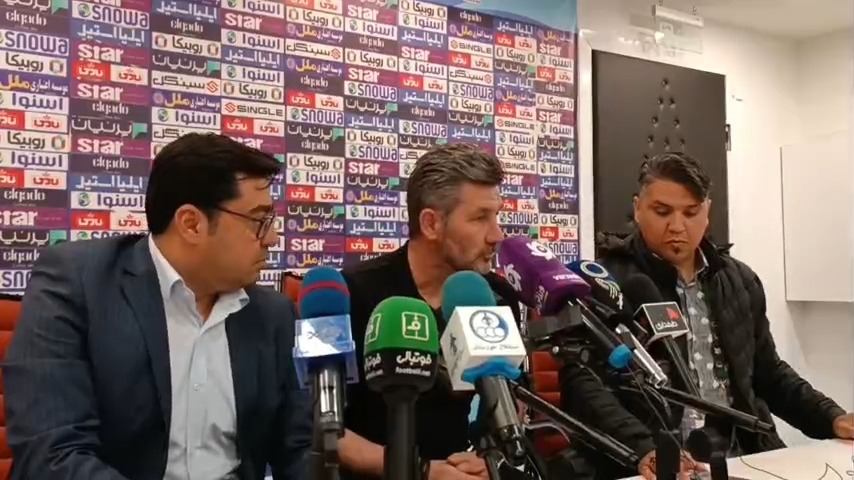 اختصاصی/ کنفرانس خبری مربیان پس از تساوی گل گهر و استقلال خوزستان