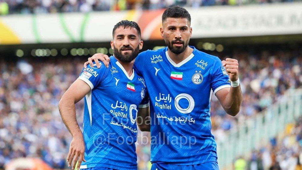 گل اول استقلال به شمس آذر (مهرداد محمدی)