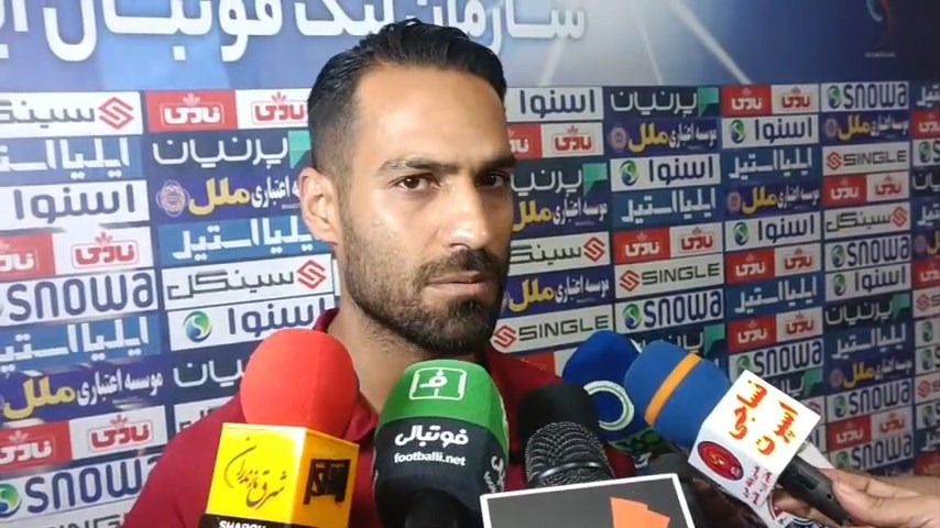 اختصاصی/ صحبت های بازیکنان نساجی بعد از بازی مقابل تراکتور