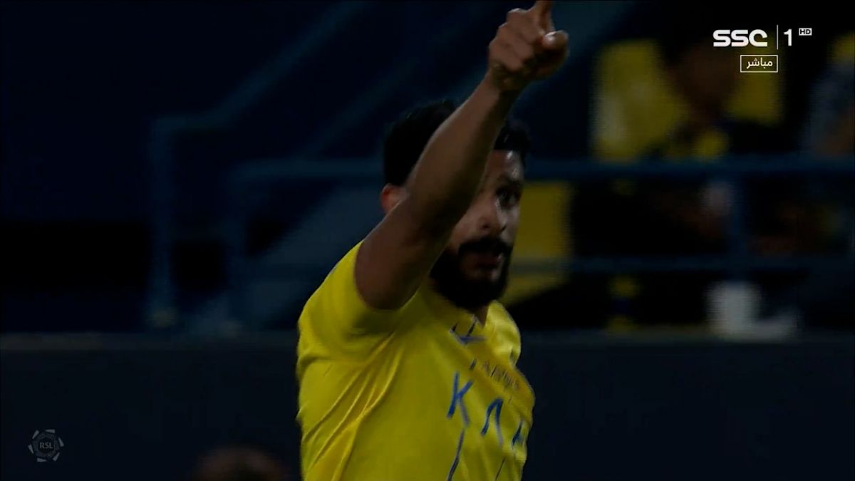 گل اول النصر به الفیحا (عبدالله الامری)