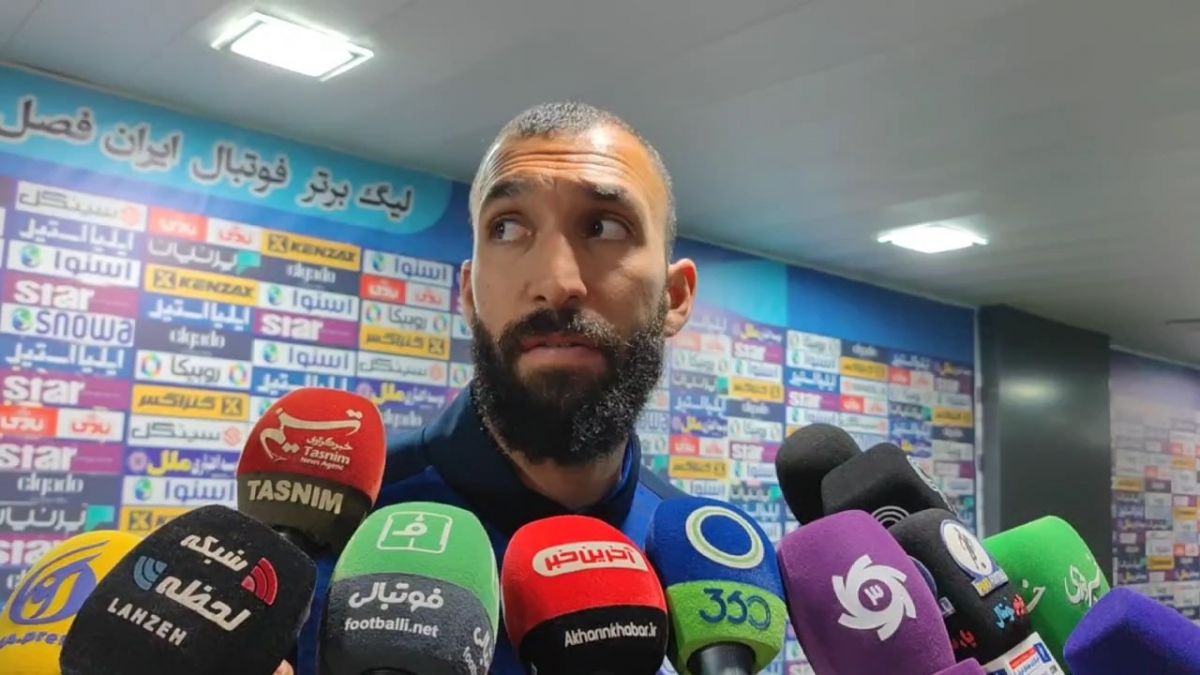 اختصاصی/ گفت و گوی خبرنگاران با روزبه چشمی در پایان بازی استقلال و شمس آذر