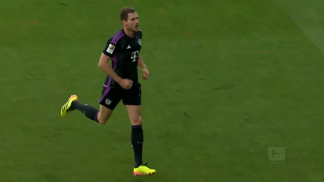 گل اول بایرن مونیخ به یونیون برلین (لئون گورتسکا)