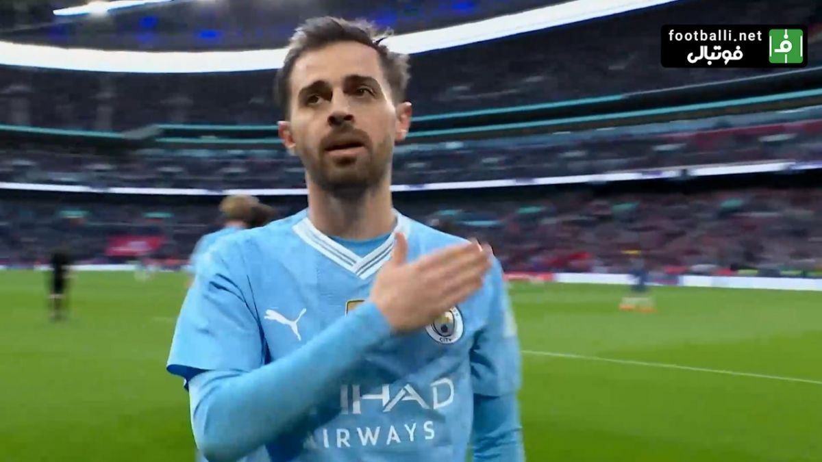 گل اول منچسترسیتی به چلسی (برناردو سیلوا)