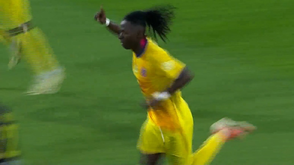 گل اول الحزم به الاتحاد (الثانی)