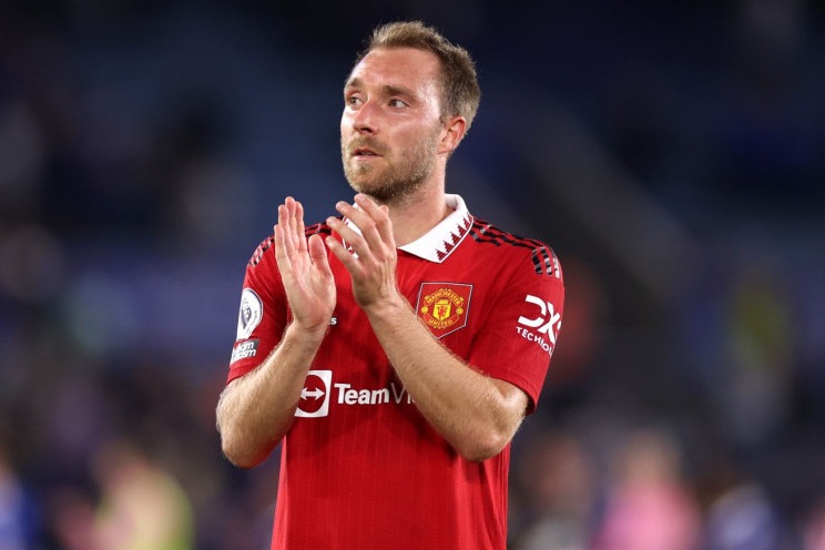 تبریک بازیکن منچستریونایتد به اینتر پس از قهرمانی در سری آ (عکس)