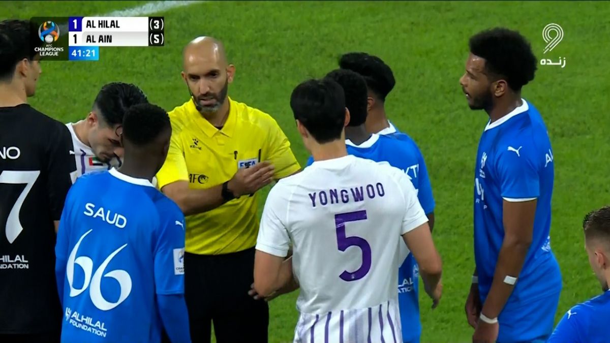 پنالتی العین مقابل الهلال توسط کمک داور ویدیویی رد شد