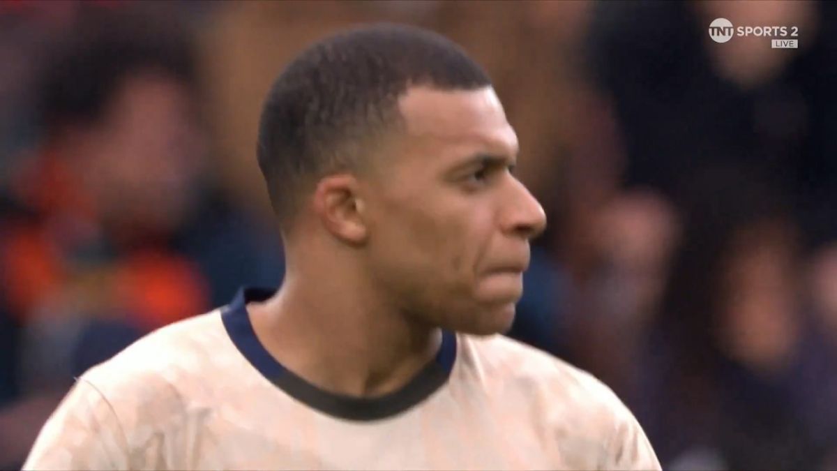 گل دوم پاری سن ژرمن به لوریان (امباپه)