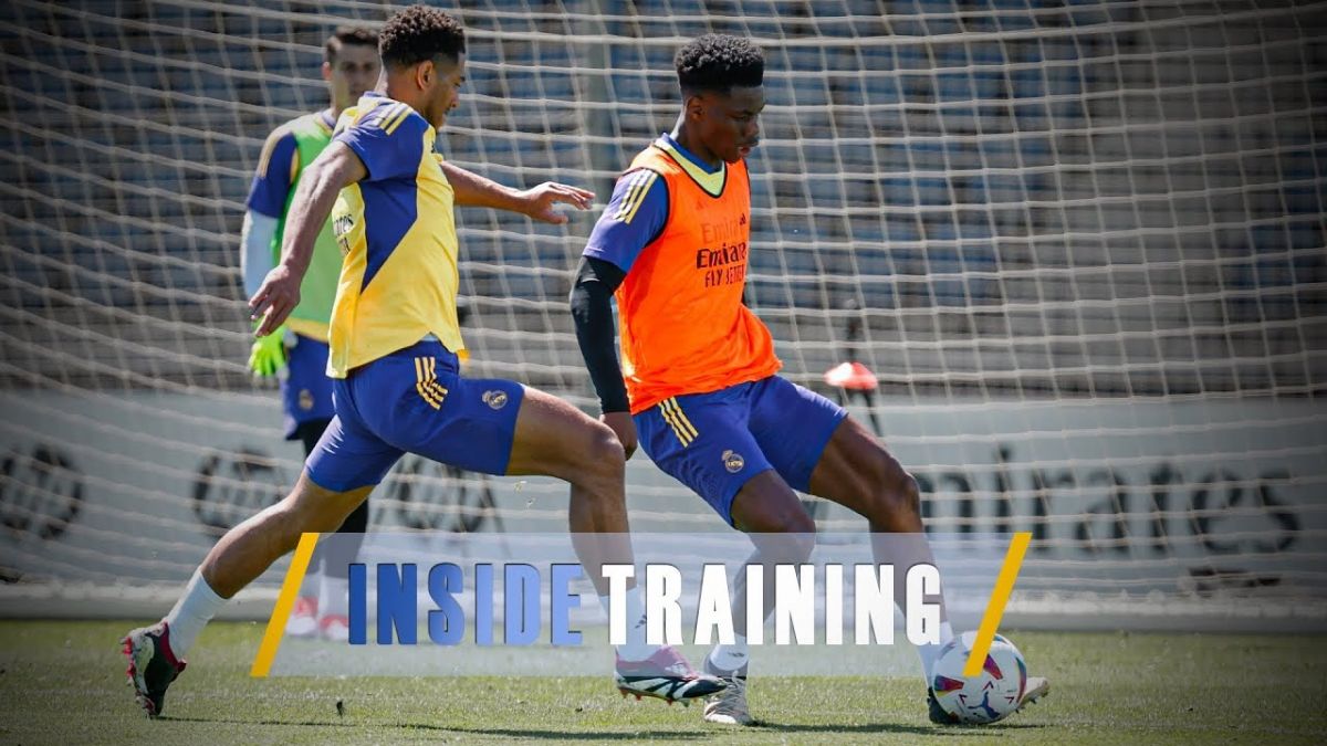 تمرین روز گذشته رئال مادرید (5 اردیبهشت)