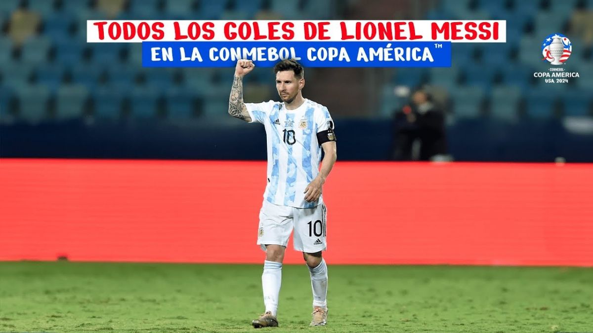 همه گلهای لیونل مسی در ادوار مختلف کوپا آمریکا