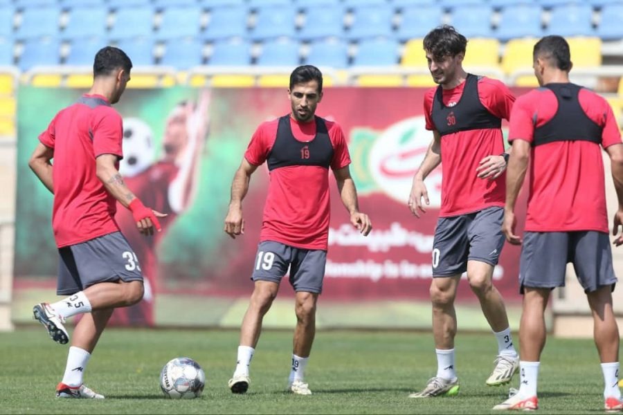 پرسپولیس تمرین کرد و راهی اراک شد