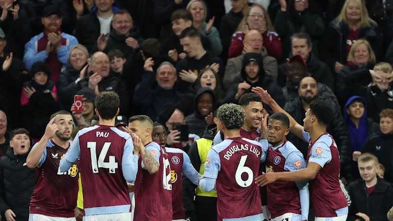 گل دوم استون ویلا به چلسی (مورگان راجرز)