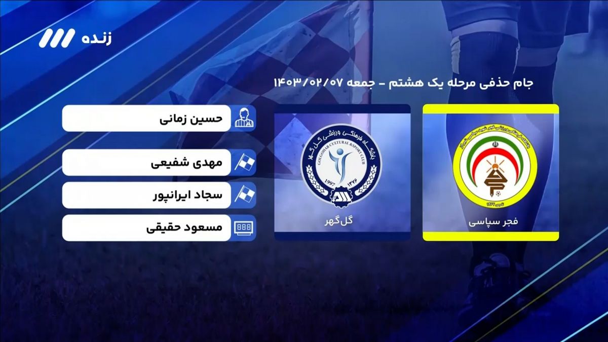 فوتبال برتر/ کارشناسی داوری بازی فجر سپاسی 0-3 گل گهر