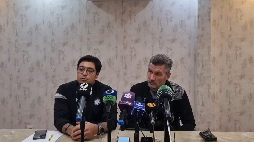 اختصاصی/ نشست خبری اوزونیدیس سرمربی گل گهر قبل از دیدار با مس رفسنجان