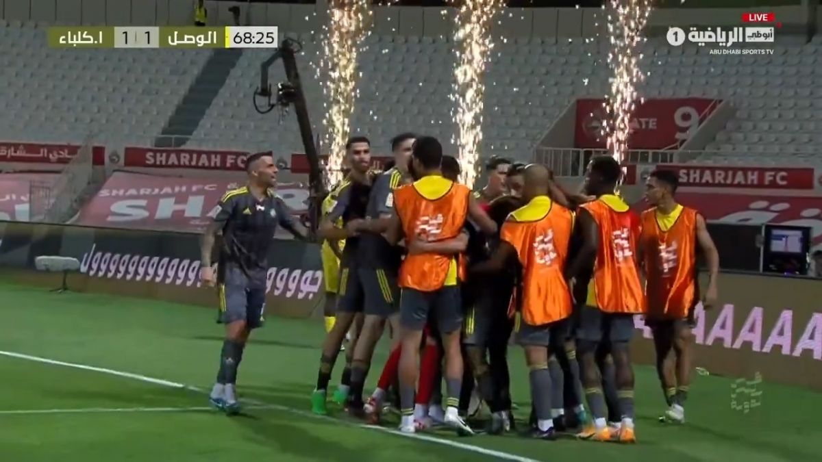 گل اول الاتحاد کلبا به الوصل (مهدی قایدی)