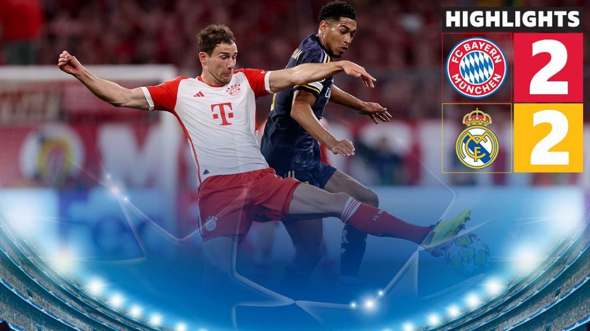 خلاصه بازی بایرن مونیخ 2-2 رئال مادرید