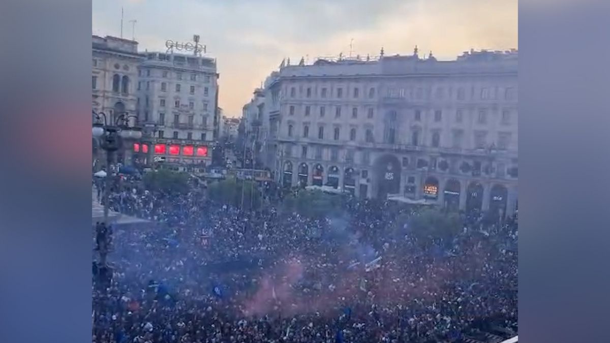 اختصاصی/ جشن قهرمانی فوق العاده اینتر با حضور پرشور هواداران