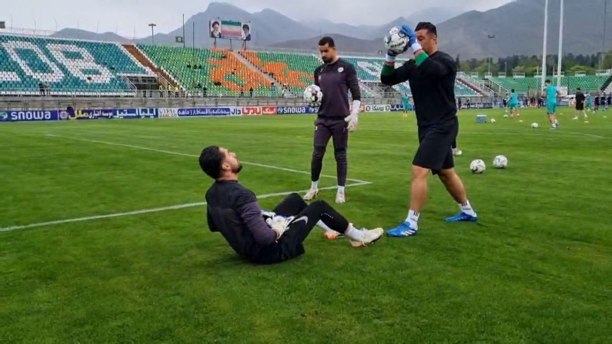 اختصاصی/ گرم کردن بازیکنان ذوب آهن و نساجی