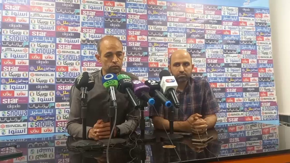 اختصاصی/ کنفرانس خبری مربیان پس از تساوی مس رفسنجان و گل گهر