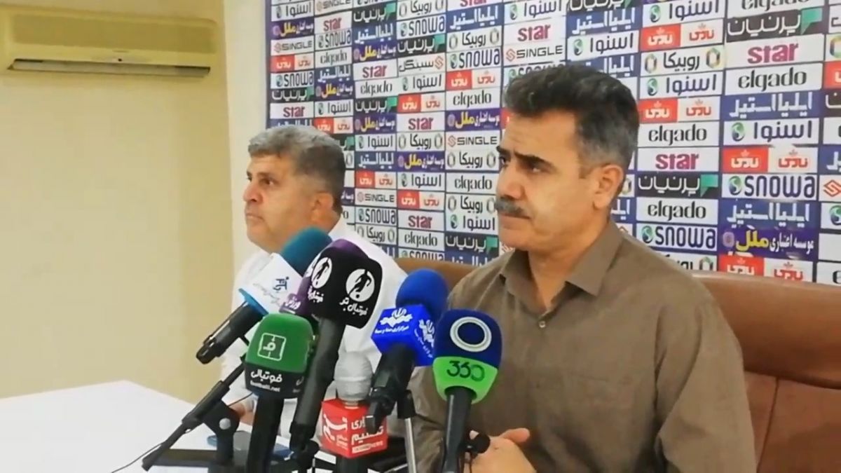 اختصاصی/ کنفرانس خبری مربیان پس از تساوی استقلال خوزستان و ملوان