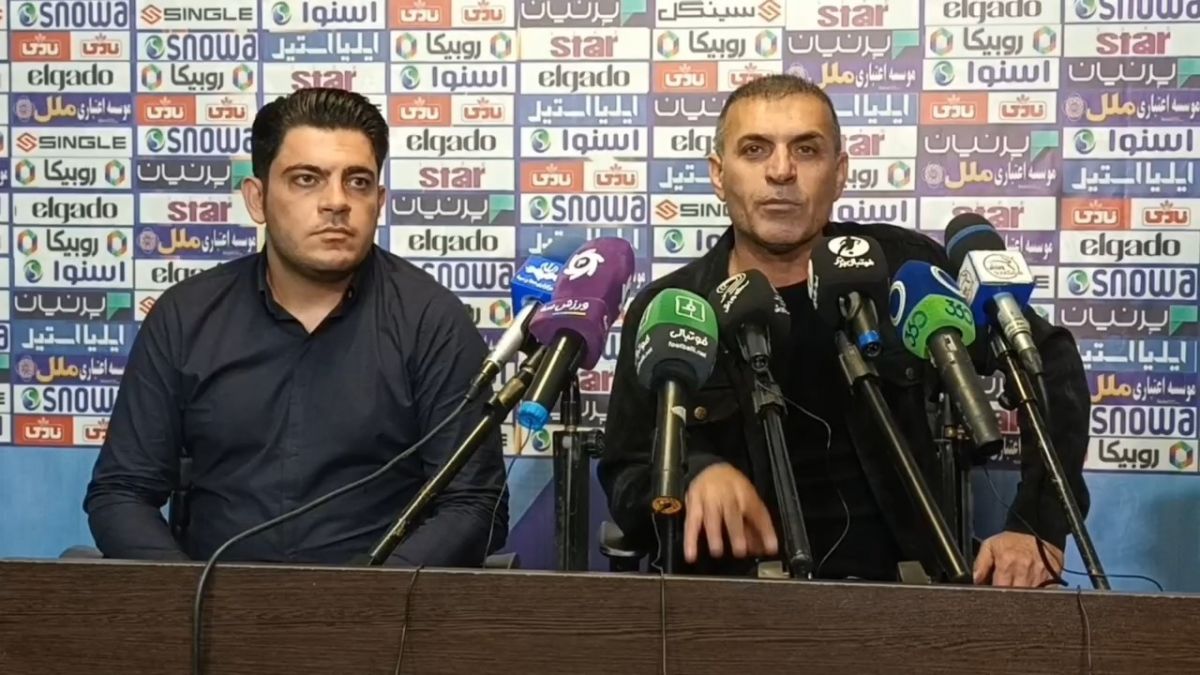 اختصاصی/ کنفرانس خبری مربیان پس از تساوی آلومینیوم اراک و فولاد خوزستان