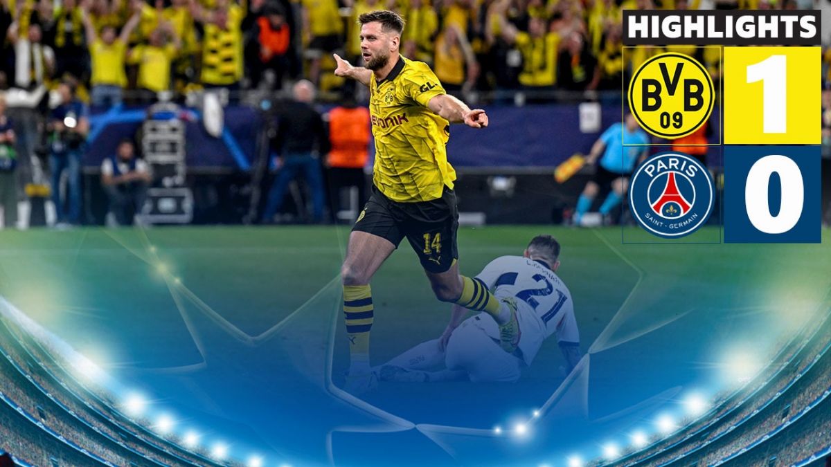 خلاصه بازی دورتموند 1-0 پاری سن ژرمن