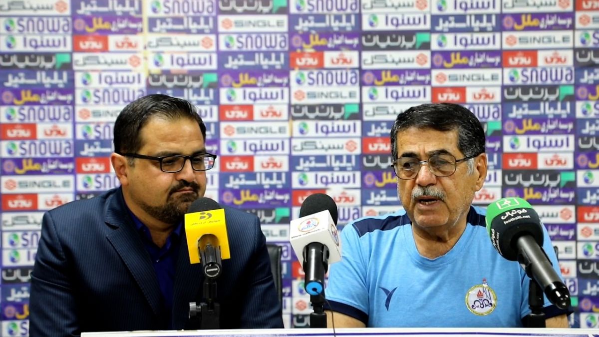 اختصاصی/ صحبت های مجید باقری نیا مربی نفت مسجدسلیمان پیش از دیدار پارس جنوبی جم