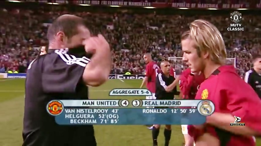 نوستالژی/ منچستریونایتد 4-3 رئال مادرید (جنگ ستارگان در سال 2003)