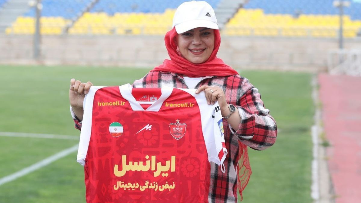 حضور هوادار ویژه در تمرین امروز پرسپولیس