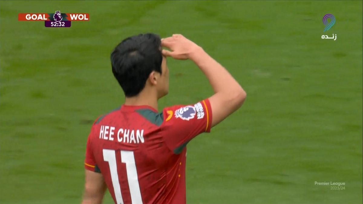 گل اول ولورهمپتون به منچسترسیتی (هوانگ هی چان)